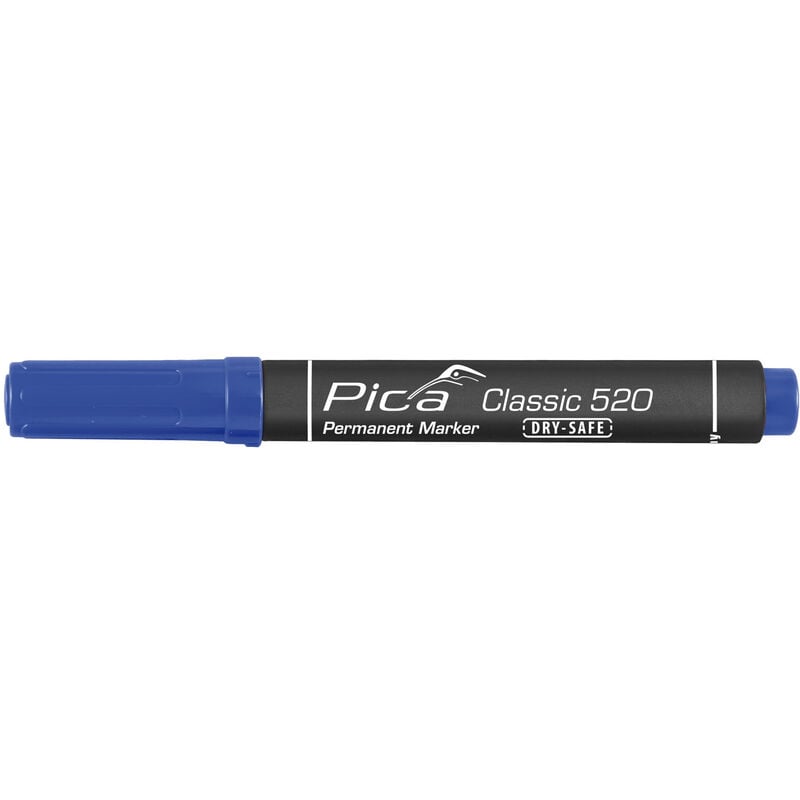 Image of Pica Marker - Pennarello pica classic punta tonda blu