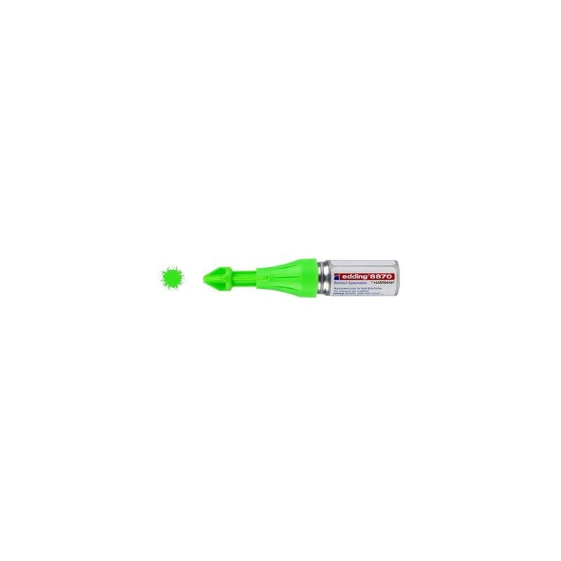 Image of Pennarello spray con vernice fluorescente a gesso verde per la bordatura dei fori praticati