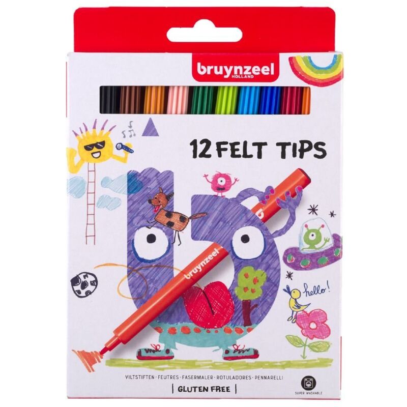 Penne piuma Bruynzeel 12 colori