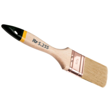 PENNELLESSA BIONDA MANICO LEGNO ART.255  70 MM  12 PZ