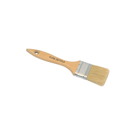 PENNELLESSA MANICO IN LEGNO SETOLA BIONDA  mm. 30 12.00 pz