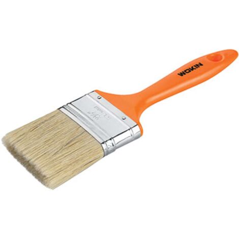 PENNELLESSA MANICO PLASTICA 3506 WOKIN - SETOLA BIONDA MM  25X45 350610 - 12 pezzi