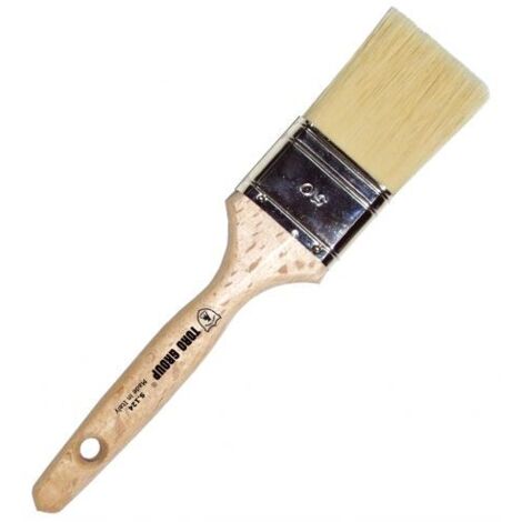 PENNELLESSA MISTA MANICO LEGNO S.124 40 MM 12 PZ