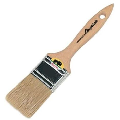 PENNELLESSA M.LEGNO 542 CINGHIALE - SETOLA BIONDA MM 40X52 - 12 pezzi
