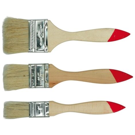 Pennelli per pittura 3 pezzi 1''-1.5''-2'' 09920 VOREL