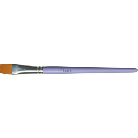Pennello Fleur a Punta Piatta Sintetico per Pittura Decorazioni - Formato: N 08
