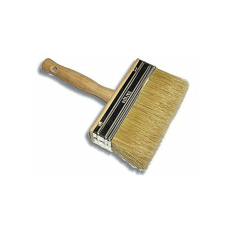 Pennello per carta da parati con manico in legno e morsetto in metallo Beast-140x40 mm