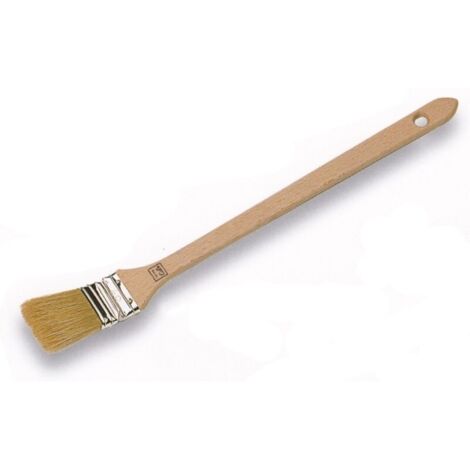 Pennello per radiatore storto 30mm per pittura colore smalto pura setola