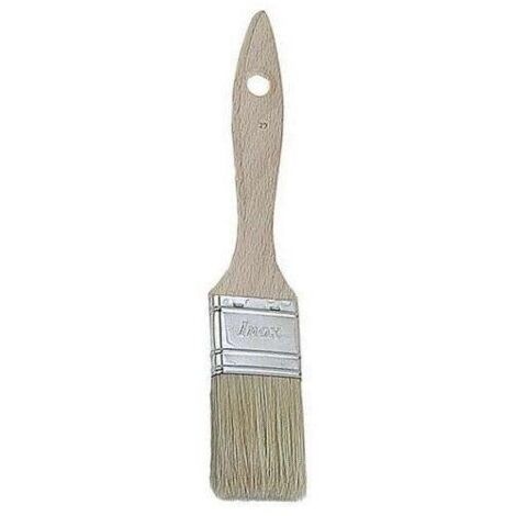 PENNELLO PIATTO CON MANICO IN LEGNO 20MM