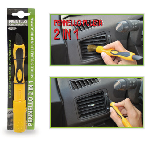 PENNELLO PULIZIA CRUSCOTTI 2 IN 1 SET 5 PEZZI - RHUTTEN