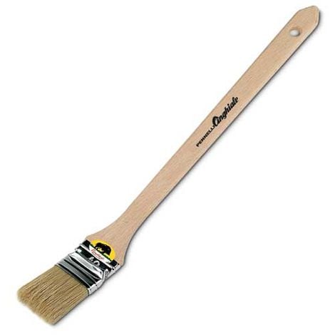 Pennello Radiatori Setola Bionda Manico Legno Cinghiale - mm 20