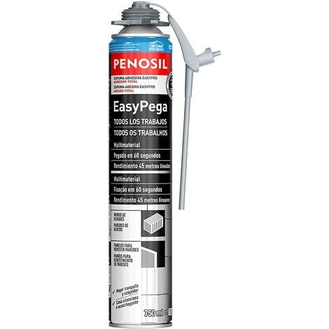 Penosil Espuma adhesiva 60Seg Pistola 750ML Gris