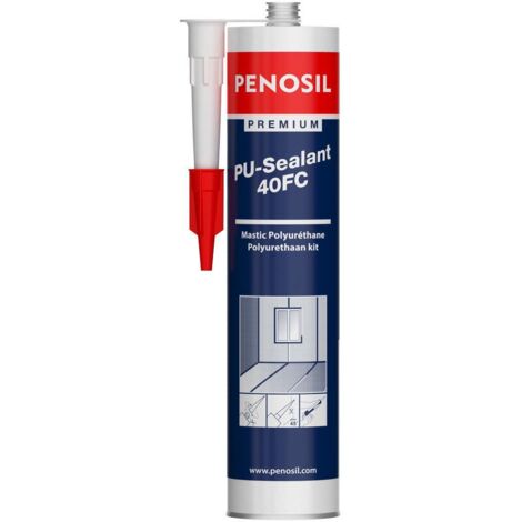PENOSIL Premium PU Sealant 40-FC mastic-colle durcissant à l'humidité - Blanc - 300ml