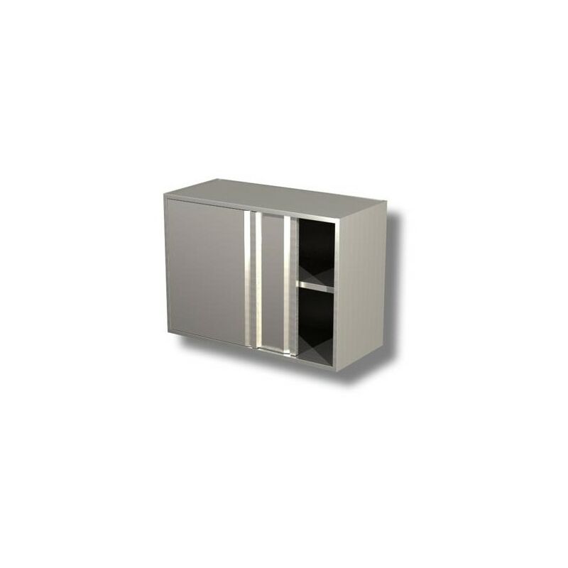 Pensile 110x40x80 acciaio inox 430 armadiato