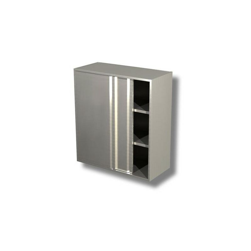 Pensile 130x40x100 acciaio inox 430 armadiato