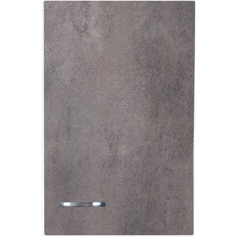 Pensile 45x32 anta corten grigio maniglia sinistra
