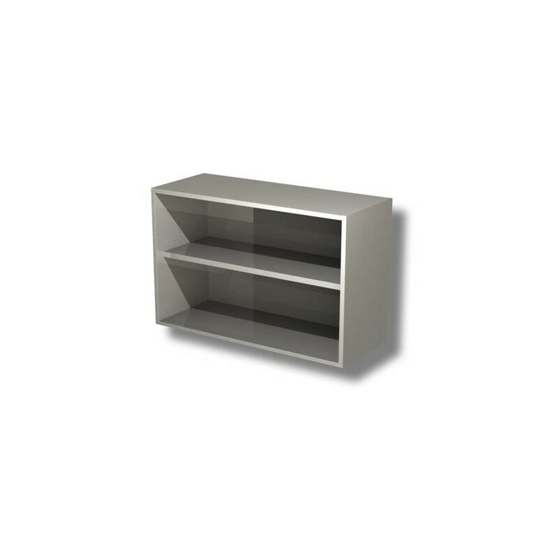 Pensile 60x40x80 acciaio inox 430 a giorno cucina