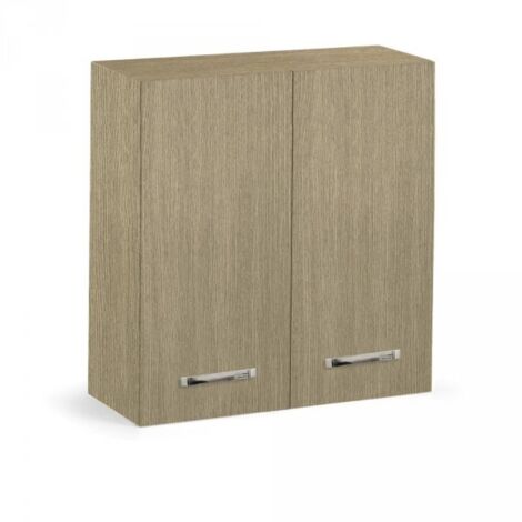 EFFEZETA ITALIA Pensile 90x33x96 H cm 2 ante con fianchi e frontali rovere promenade