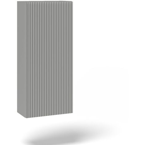Pensile alto ZIP grigio opaco