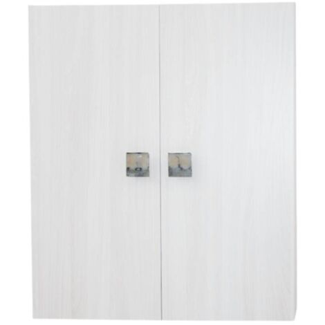 Pensile bagno Blanca 2 ante 60x17x70h bianco larice