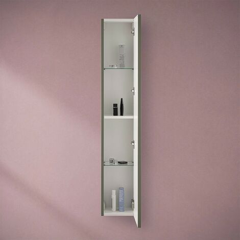 Pensile bagno sospeso cannettato H 150 cm verde  Bali