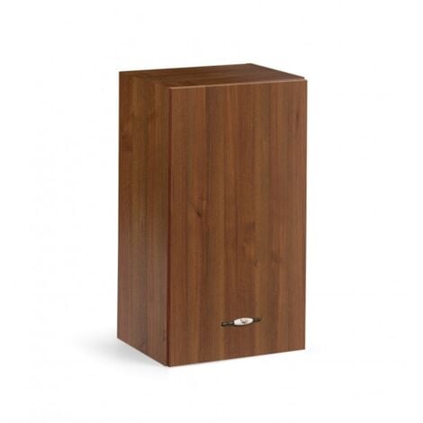 Pensile cucina 40x32x72 cm in legno noce antico con un’anta - Adige
