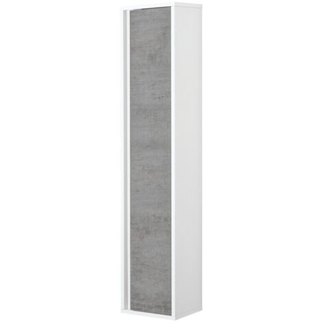 Pensile da bagno sospeso cemento 30x150cm Fabula Feridras