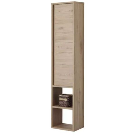 Pensile da bagno sospeso rovere 30x150cm Shelf Feridras