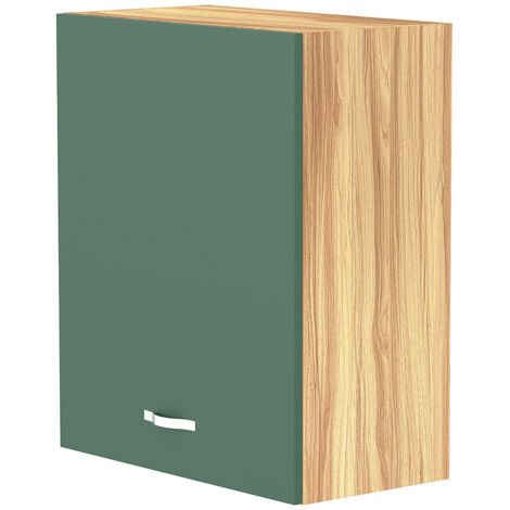 Pensile Cucina Argonauta Noce Antico 80x32x72 Cm Con 2 Ante | Mobile Sospeso Stile Classico - Foto 3