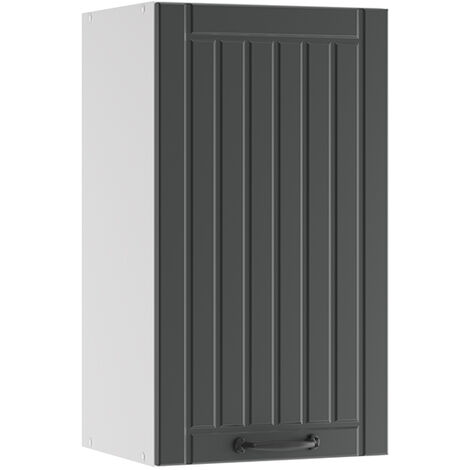 Pensile da cucina Fame-Line, Antracite rustico, 40 cm, Vicco