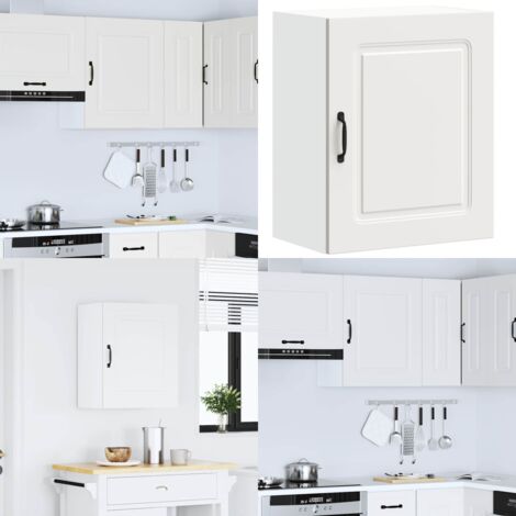 Pensile da Cucina Kalmar Bianco in Legno Multistrato - Pensile da cucina - Armadio in legno