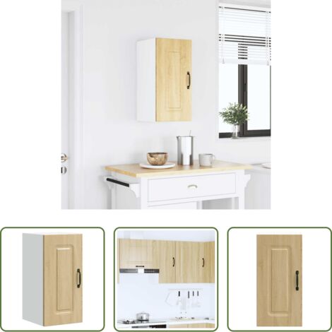Pensile da cucina -  Pensile da Cucina Kalmar Rovere Sonoma in Legno Multistrato