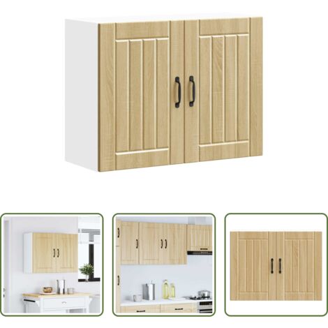 Pensile da cucina -  Pensile da Cucina Lucca Rovere Sonoma in Legno Multistrato
