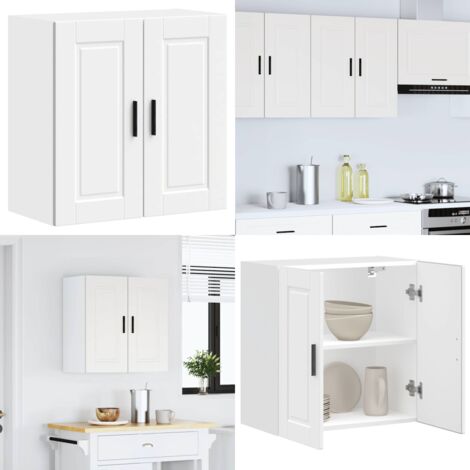 Pensile da Cucina Porto Bianco in Legno Multistrato - Pensile da cucina - Armadio in legno