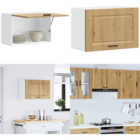Pensile da Cucina Porto Rovere Artigianale Legno Multistrato - Armadietto da cucina - Armadio da parete