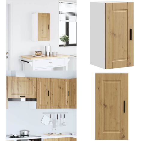 Pensile da Cucina Porto Rovere Artigianale Legno Multistrato - Mobile da parete - Armadietto da cucina