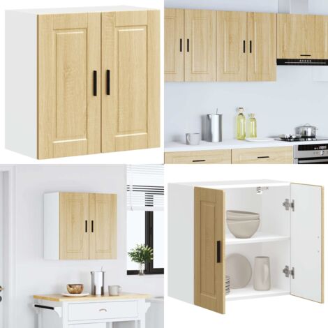 Pensile da Cucina Porto Rovere Sonoma in Legno Multistrato - Pensile da cucina - Armadio in legno