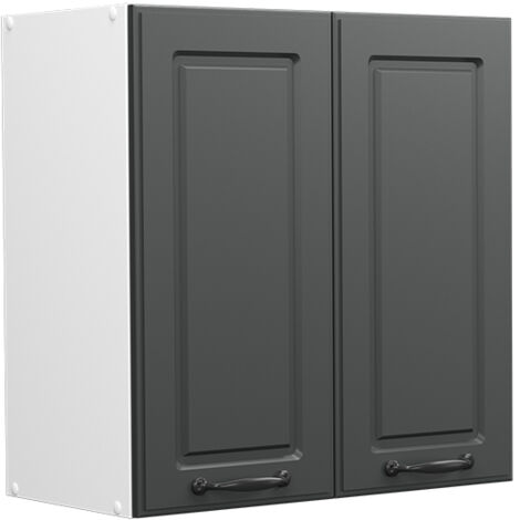 Pensile da cucina R-Line, Antracite casa di campagna, 60 cm, Vicco