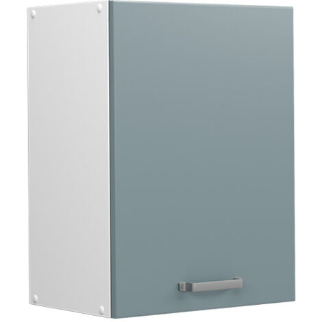 Pensile da cucina R-Line, Grigio-blu, 45 cm, Vicco