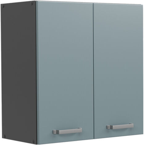 Pensile da cucina R-Line, Grigio-blu, 60 cm, Vicco