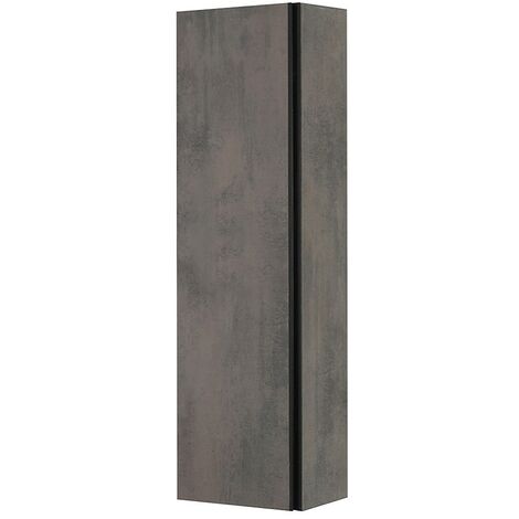 Pensile H135cm Effetto Pietra Oxid con 4 Ripiani