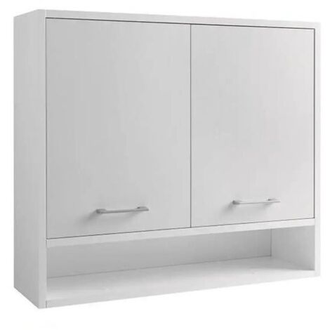 Pensile Multiuso Colavene Domestica Doppia Anta 80x22x70 Bianco - DP8022B