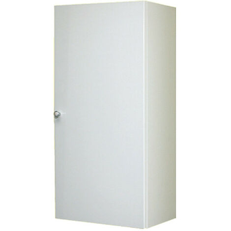 Pensile Sospeso - 71 x 34 x 22 cm - Colore Bianco - 1 Anta Liscia - 1 Ripiano Interno 