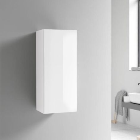 Pensile sospeso reversibile 30 x 71 cm GIGLIO Bianco Lucido