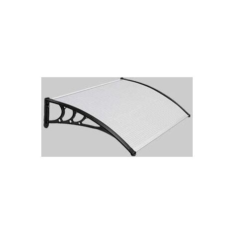 Pensilina da esterno alveolare trasparente ideal star 100x80 cm