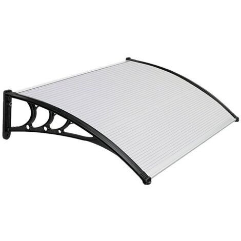 pensilina da esterno alveolare trasparente ideal star 120x100 cm