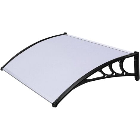 pensilina essenza in policarbonato satinato nero 120x80 cm