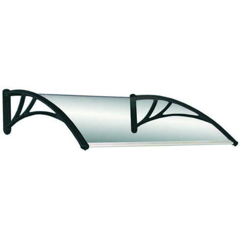 Pensilina in policarbonato trasparente - cm.150x100x28h.