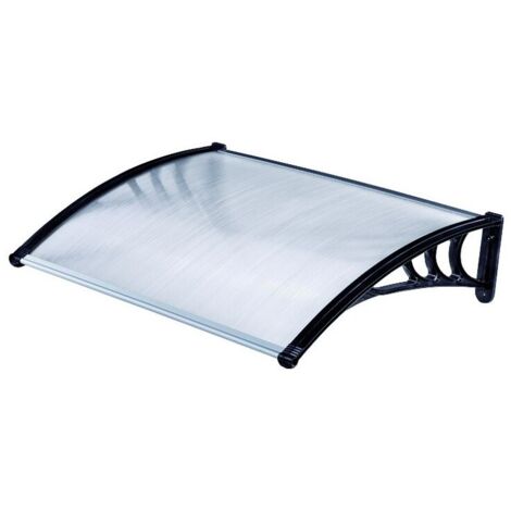 Pensilina Tettoia 100x80 Alveolare Opaca Policarbonato Esterno Copertura Porta