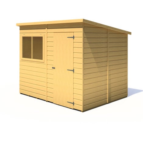 Pent 8 x 6 Shiplap Shed